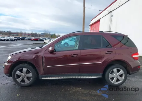 2009 Mercedes-Benz Ml 350 4Matic z USA, uszkodzony, nr VIN 4JGBB86E29A527643